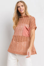 Load image into Gallery viewer, Ces Femme See Through Crochet Mock Neck Cover Up
