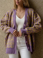 Load image into Gallery viewer, Button Up Long Sleeve Cardigan