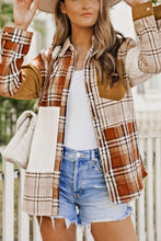 Load image into Gallery viewer, Plaid Button Up Long Sleeve Shacket