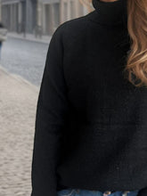 Load image into Gallery viewer, Solid Color Turtleneck Long Sleeve Sweater