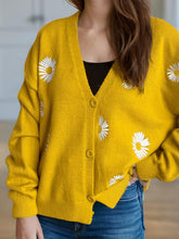 Load image into Gallery viewer, Daisy Button Up V-Neck Cardigan