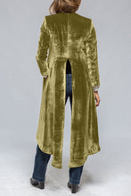 Load image into Gallery viewer, Slit Back Open Front Cardigan