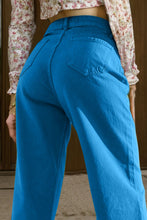 Load image into Gallery viewer, Wide Leg Jeans with Pockets
