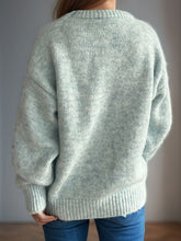 Load image into Gallery viewer, Round Neck Long Sleeve Sweater