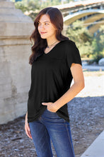 Load image into Gallery viewer, Basic Bae Bamboo Full Size  V-Neck Short Sleeve T-Shirt