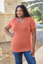 Load image into Gallery viewer, Basic Bae Bamboo Full Size  V-Neck Short Sleeve T-Shirt