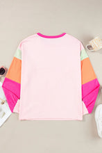 Load image into Gallery viewer, Sequin Nutcracker Round Neck Long Sleeve Top