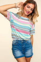 Load image into Gallery viewer, Haptics Waffle Stripe Short Sleeve T-Shirt