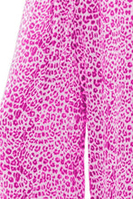Load image into Gallery viewer, Leopard Drawstring Wide Leg Pants