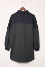 Load image into Gallery viewer, Waffle Knit Button Up Drop Shoulder Jacket