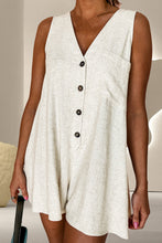 Load image into Gallery viewer, V-Neck Sleeveless Romper