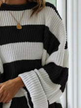 Load image into Gallery viewer, Round Neck Long Sleeve Sweater