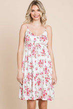 Load image into Gallery viewer, Culture Code Full Size Floral Frill Cami Dress