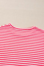 Load image into Gallery viewer, Striped Round Neck Long Sleeve Top