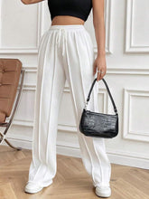Load image into Gallery viewer, Drawstring Elastic Waist Pants with Pockets