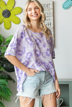 Load image into Gallery viewer, HOPELY Print Waffle Oversized T-Shirt