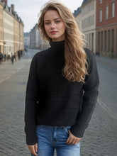 Load image into Gallery viewer, Solid Color Turtleneck Long Sleeve Sweater