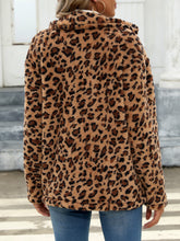 Load image into Gallery viewer, Button Up Drop Shoulder Fuzzy Jacket