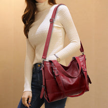 Load image into Gallery viewer, PU Leather Medium Handbag