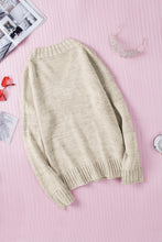 Load image into Gallery viewer, V-Neck Dropped Shoulder Sweater