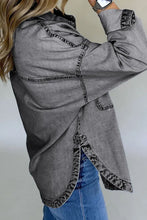 Load image into Gallery viewer, Button Up Long Sleeve Denim Jacket