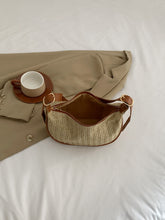 Load image into Gallery viewer, Straw Weave Adjustable Strap Shoulder Bag