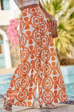 Load image into Gallery viewer, Printed Wide Leg Pants