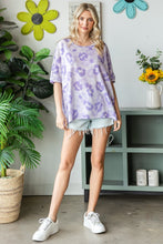 Load image into Gallery viewer, HOPELY Print Waffle Oversized T-Shirt