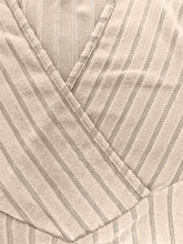 Load image into Gallery viewer, Ribbed Surplice Long Sleeve T-Shirt