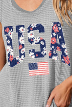 Load image into Gallery viewer, USA Scoop Neck Tank