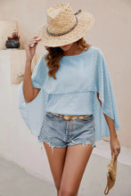 Load image into Gallery viewer, Swiss Dot Round Neck Blouse