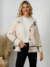Load image into Gallery viewer, Pocketed Button Down Collared Neck Jacket
