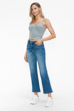 Load image into Gallery viewer, bytos Full Size Cat's Whiskers Mid Rise Ankle Jeans