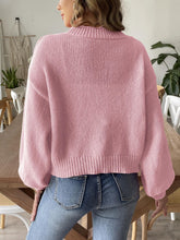 Load image into Gallery viewer, Pearl Open Front Long Sleeve Cardigan