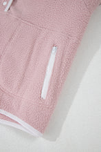 Load image into Gallery viewer, Half Snap Long Sleeve Sweatshirt with Side Slit Pockets