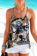 Load image into Gallery viewer, Printed Scoop Neck Cami