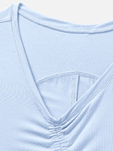 Load image into Gallery viewer, Drawstring Ruched Wide Strap Active Tank