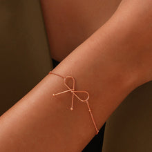 Load image into Gallery viewer, Titanium Steel Bow Bracelet
