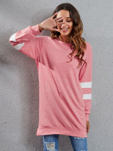Load image into Gallery viewer, Full Size Striped Round Neck Long Sleeve T-Shirt