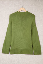 Load image into Gallery viewer, V-Neck Dropped Shoulder Sweater
