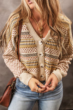 Load image into Gallery viewer, Button Down Long Sleeve Cardigan