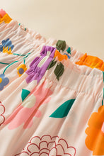 Load image into Gallery viewer, Printed Round Neck Sleeveless Top and Shorts Set