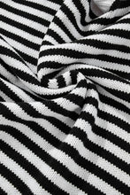 Load image into Gallery viewer, Striped Round Neck Long Sleeve Sweater