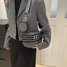 Load image into Gallery viewer, Studded Adjustable Strap Crossbody Bag