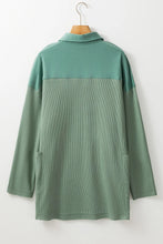 Load image into Gallery viewer, Half Button Long Sleeve Top