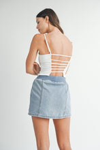 Load image into Gallery viewer, MABLE Strappy Back Cropped Cami