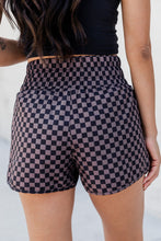 Load image into Gallery viewer, Checkered Elastic Waist Shorts