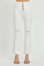 Load image into Gallery viewer, RISEN  Full Size High Rise Button Fly Straight Ankle Jeans