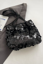 Load image into Gallery viewer, Sequin Braided Strap Shoulder Bag