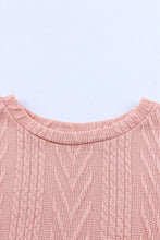 Load image into Gallery viewer, Sequin Leopard Round Neck Long Sleeve Sweater